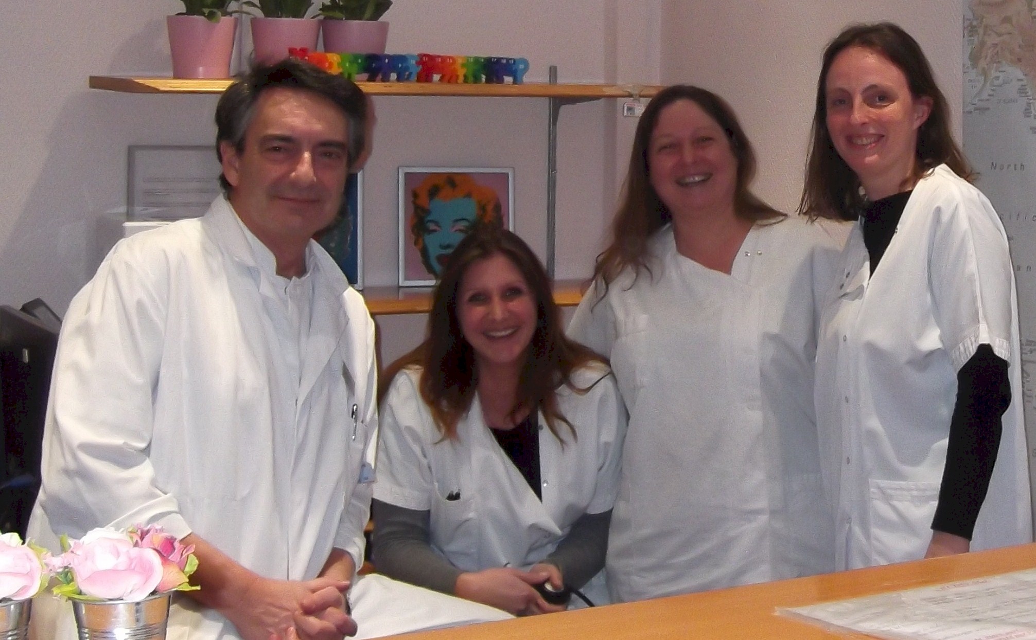 Equipe médicale de Nice Garnier